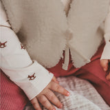 Horse | Wrap Cardigan | Birch