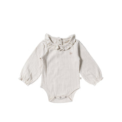 Wavy | Romance Romper | Birch