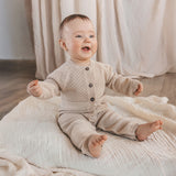 Bubble Knit | Onesie | Oyster Gray