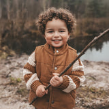 Stretch Twill | Bodywarmer | Chai