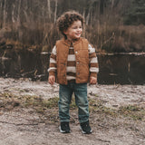 Stretch Twill | Bodywarmer | Chai