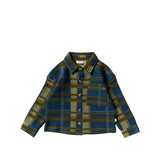 Waffle Check | Relaxed Longsleeve | Olive Branch