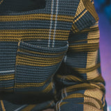 Waffle Check | Relaxed Longsleeve | Olive Branch