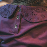 Single Jersey | Collar Longsleeve | Plum Perfect