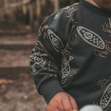 Canoe | Relaxed Sweater | Raven
