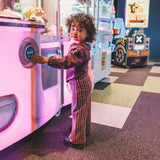 Winner Stripes | Wide Leg Pants | Multicolor