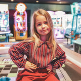 Winner Stripes | Collar Top | Multicolor