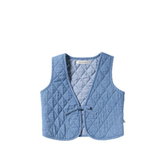Quilted Denim | Gilet | Quilted Denim