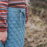 Quilted Denim | Skirt | Quilted Denim