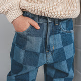 Denim | Straight Leg Jeans | Check Denim
