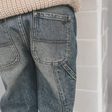 Denim | Worker Jeans | Tinted Mid Blue