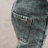 Denim | Dungarees | Acid Grey