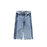 Panel | Wide Leg Jeans | Sky Blue