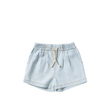 Chambray | Relaxed Shorts | Sunlit Blue