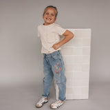 Stretch Denim | Baggy Jeans | Blue Tint