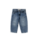 Medium Blue | Barrel Jeans | Medium Blue