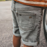 Grey Denim | Regular Shorts | Denim Grey