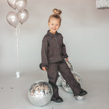 Wide Leg Pants | Midnight | Black
