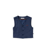 Stagger | Boxy Gilet | Insignia Blue