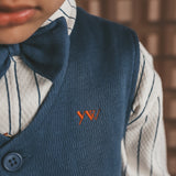 Stagger | Boxy Gilet | Insignia Blue