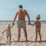 Swim Short Men | Leopard Tan | Indian Tan