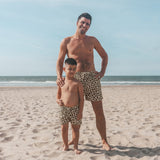 Swim Short Men | Leopard Tan | Indian Tan
