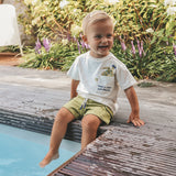 Take It Slow | Oversized Tee | Antique White