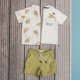 Solid | Cargo Shorts | Iguana