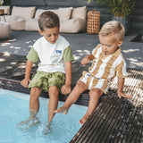 Bold Stripes | Relaxed Shorts | Multicolor