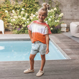 Dip Dye | Wide Tee | Multicolor