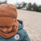 Solid | Knitted Hat | Chipmunk