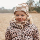 Sweet Leopard | Puffer Coat | Ginger Snap
