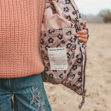 Sweet Leopard | Puffer Coat | Ginger Snap