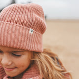 Solid | Knitted Hat | Rose Dawn