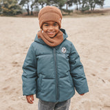 Solid | Puffer Coat | Teal