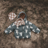 Chicken | Puffer Coat | Raven