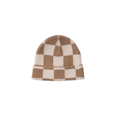 Check | Knitted Hat | Ginger Snap