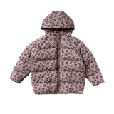 Sweet Leopard | Puffer Coat | Ginger Snap