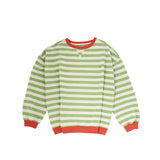 Stripe French Knit | Sweater Mom | Tarragon