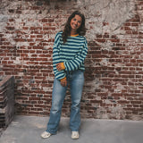 Stripe French Knit | Sweater Mom | Corsair