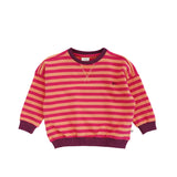 Stripe French Knit | Sweater | Beetroot Purple