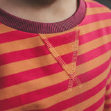 Stripe French Knit | Sweater | Beetroot Purple