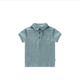 Elton | Pique | Dusk Blue