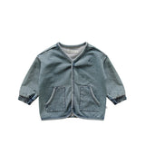 Hidde | Knitted Denim | Lake Blue