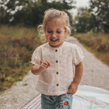 Schiffly | Puff Sleeve Blouse | Ecru