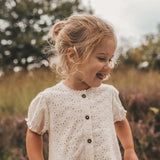Schiffly | Puff Sleeve Blouse | Ecru