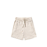 Stamped Palms | Bermuda Shorts | White Swan