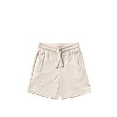 Stamped Palms | Bermuda Shorts | White Swan