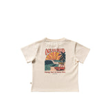 Ocean BLVD | Oversized Tee | White Swan