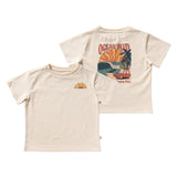 Ocean BLVD | Oversized Tee | White Swan